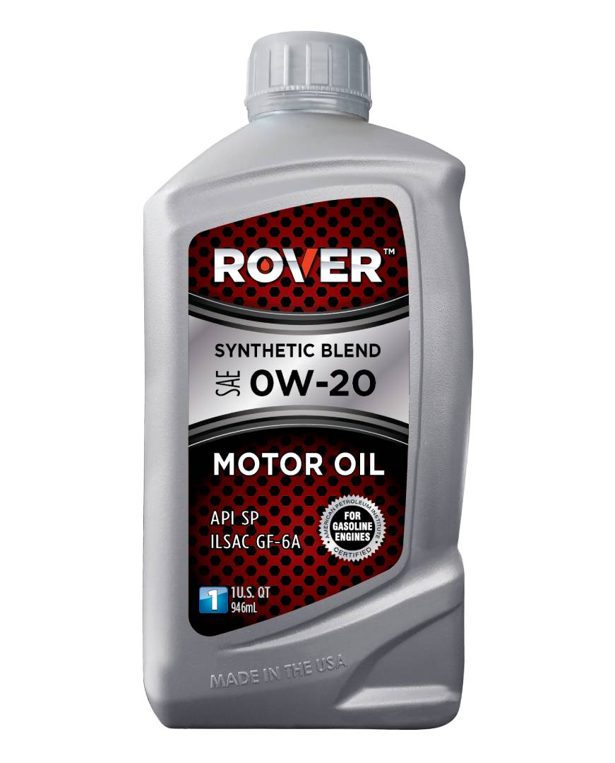 ROVER Synthetic Blend 0W-20  SP GF-6A Motor Oil